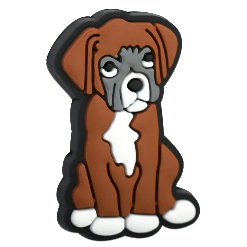 Wholesale   Random 100pcs/pack  Cute cartoon puppy beaded beads